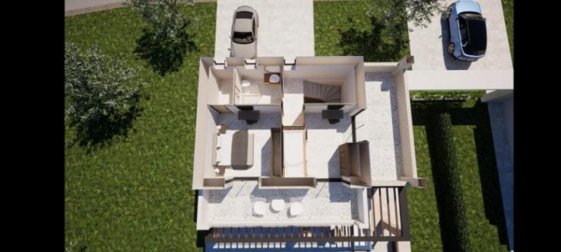 Maleme Kreta, Maleme: Neubau! Villa in mediterraner Anlage mit Olivenhain und Meerblick zu verkaufen Haus kaufen